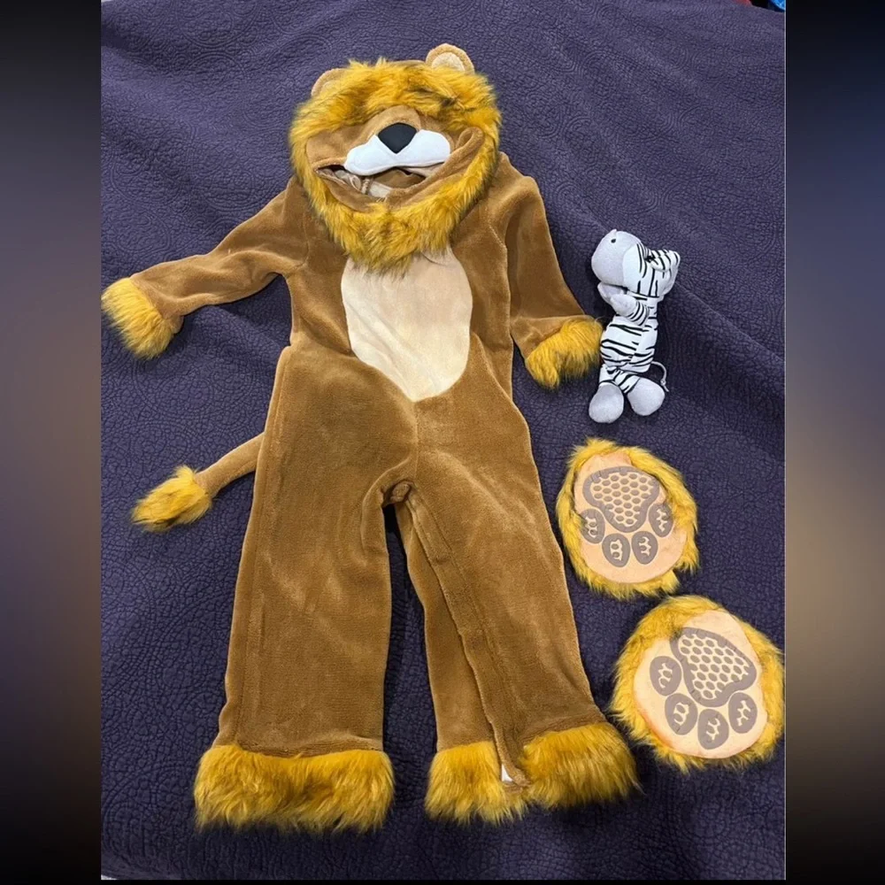 Lion costume, 3-4 T - Picture 4 of 4